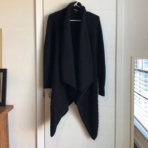 Express drapey shawl sweater cardigan